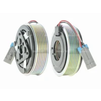 Air conditioner compressor magnetic clutch