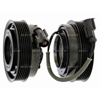 Air conditioner compressor magnetic clutch