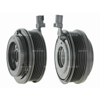 Air conditioner compressor magnetic clutch