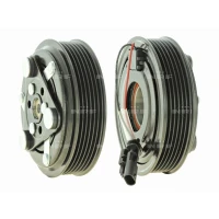 Air conditioner compressor magnetic clutch