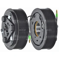 Air conditioner compressor magnetic clutch