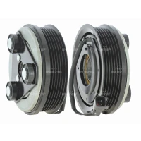 Air conditioner compressor magnetic clutch