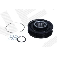 Air conditioner compressor magnetic clutch