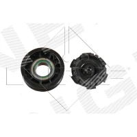 Air conditioner compressor magnetic clutch