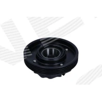 Air conditioner compressor magnetic clutch