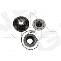 Air conditioner compressor magnetic clutch