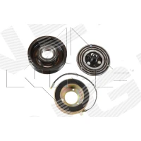 Air conditioner compressor magnetic clutch