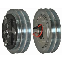 Air conditioner compressor magnetic clutch