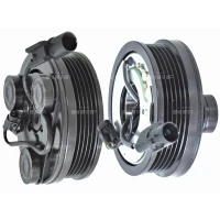 Air conditioner compressor magnetic clutch