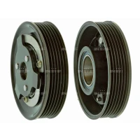 Air conditioner compressor magnetic clutch