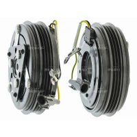 Air conditioner compressor magnetic clutch