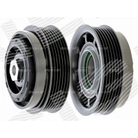 Air conditioner compressor magnetic clutch