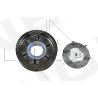 Air conditioner compressor magnetic clutch