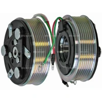 Air conditioner compressor magnetic clutch