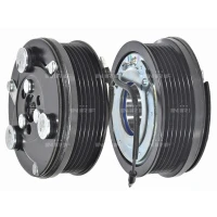 Air conditioner compressor magnetic clutch