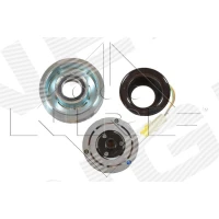 Air conditioner compressor magnetic clutch