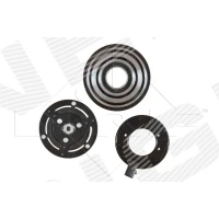 Air conditioner compressor magnetic clutch