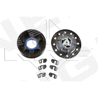 Air conditioner compressor magnetic clutch