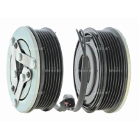 Air conditioner compressor magnetic clutch