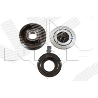 Air conditioner compressor magnetic clutch