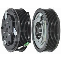 Air conditioner compressor magnetic clutch