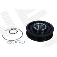 Air conditioner compressor magnetic clutch