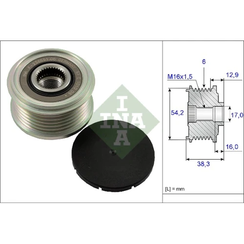 ALTERNATOR FREEWHEEL CLUTCH - 0