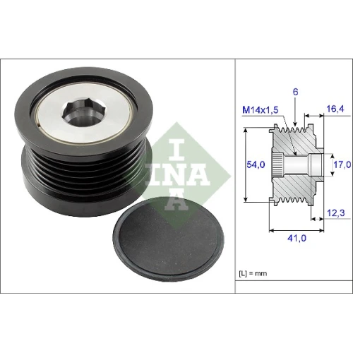 ALTERNATOR FREEWHEEL CLUTCH - 0