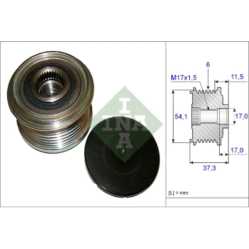 ALTERNATOR FREEWHEEL CLUTCH - 0