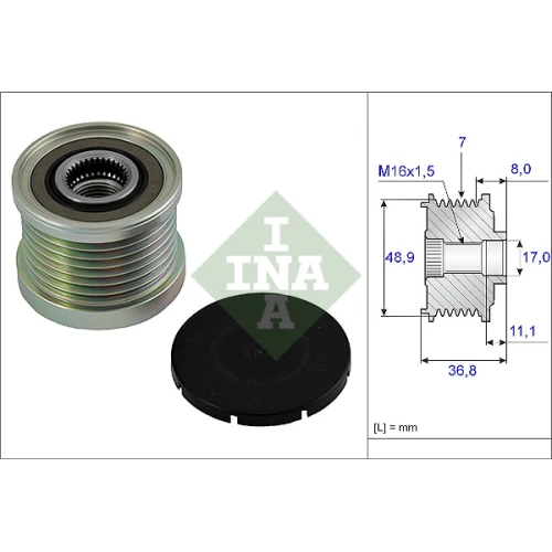 ALTERNATOR FREEWHEEL CLUTCH - 0