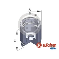 Brake caliper piston