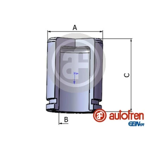 BRAKE CALIPER PISTON - 0