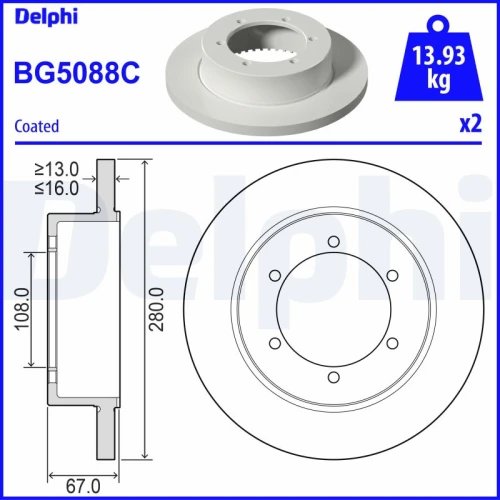 BRAKE DISC - 0