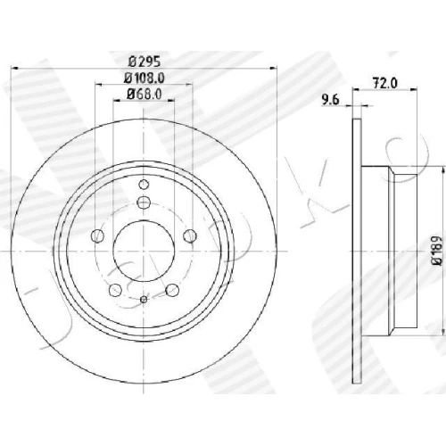 BRAKE DISC - 0