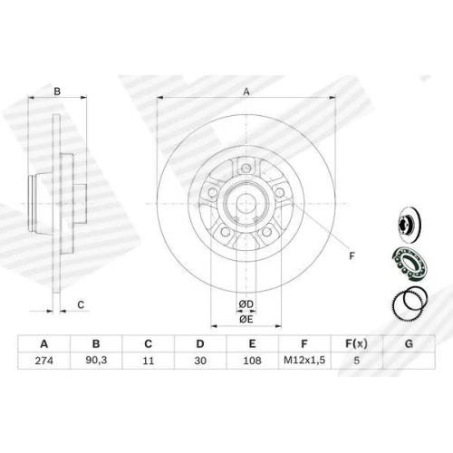 BRAKE DISC - 4