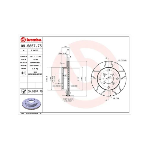 BRAKE DISC - 0