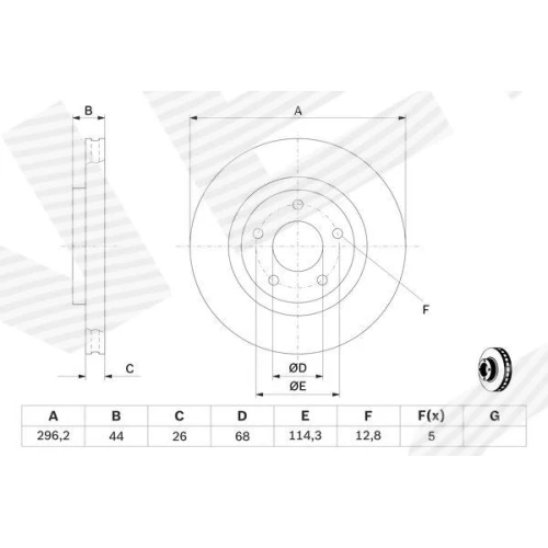 BRAKE DISC - 4