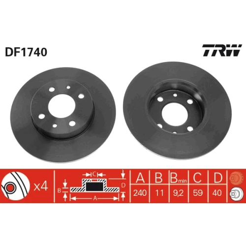 BRAKE DISC - 0