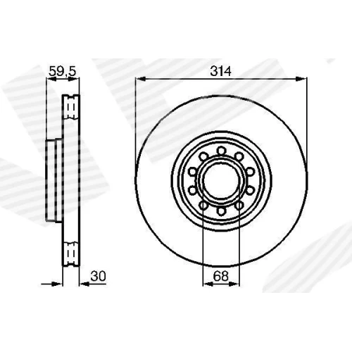 BRAKE DISC - 0