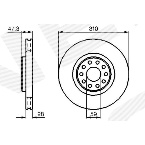 BRAKE DISC - 0