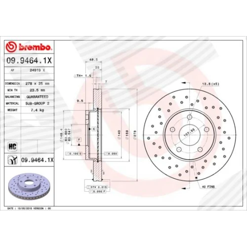 BRAKE DISC - 0