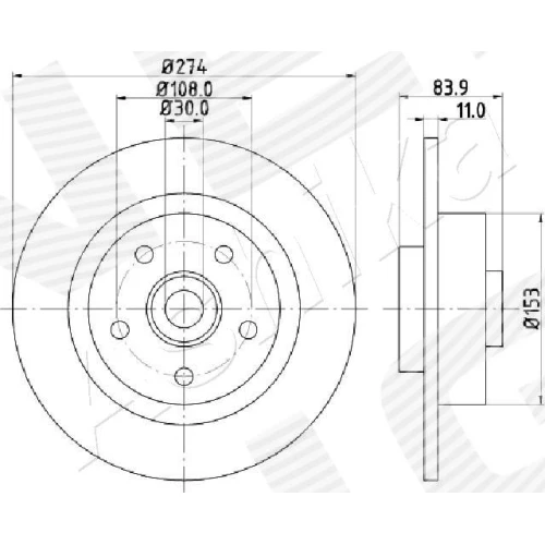 BRAKE DISC - 0