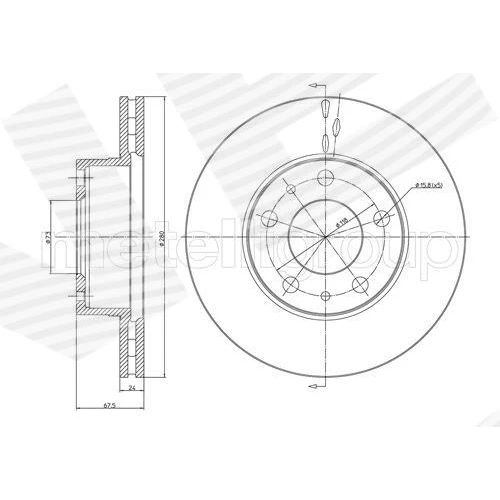 BRAKE DISC - 1