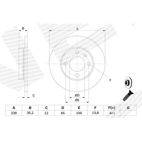 BRAKE DISC - 4