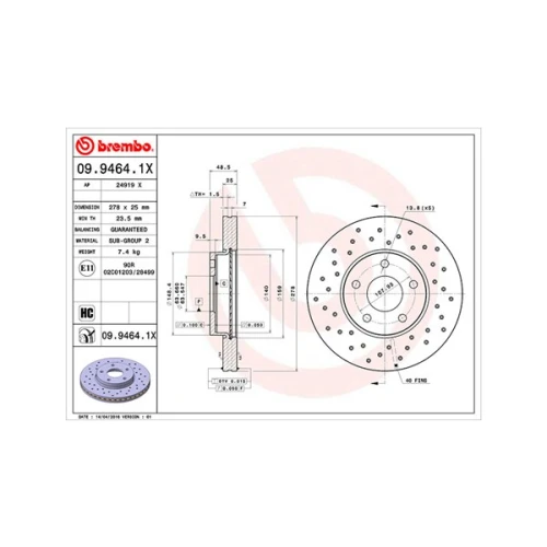 BRAKE DISC - 0