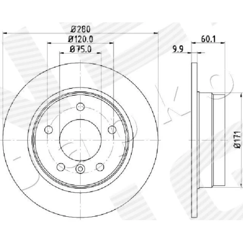 BRAKE DISC - 0