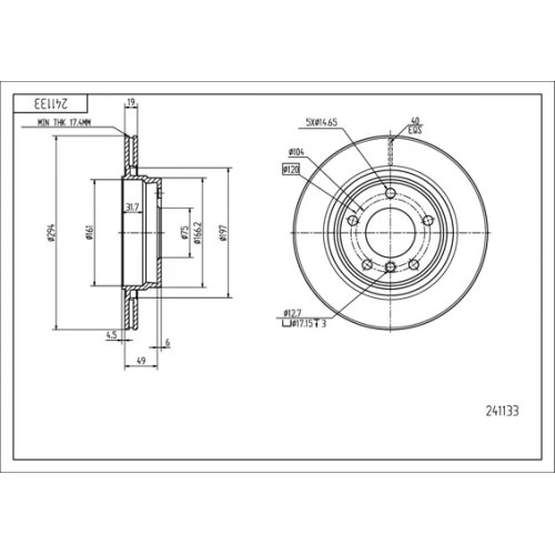 BRAKE DISC - 0