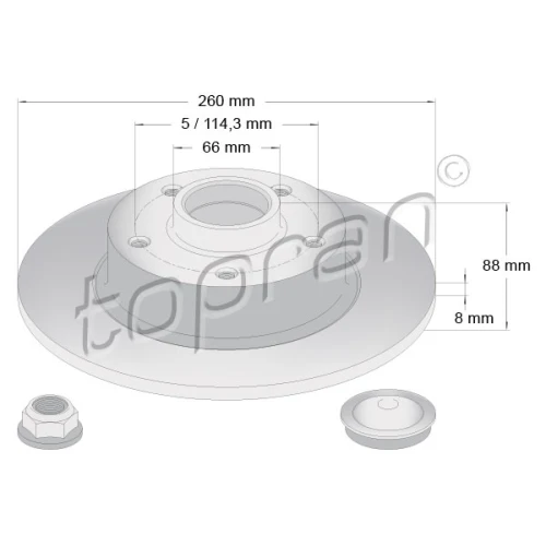 BRAKE DISC - 0