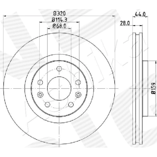 BRAKE DISC - 0