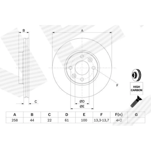 BRAKE DISC - 4